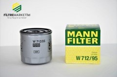 VOLKSWAGEN Polo V 1.0 TSI 81kw 110hp  Yağ Filtresi W712/95 MANN