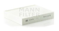 BMW 3 (F30/F31/F80) 320iX 135kw 184hp  Polen Kabin filtresi CU25001 MANN
